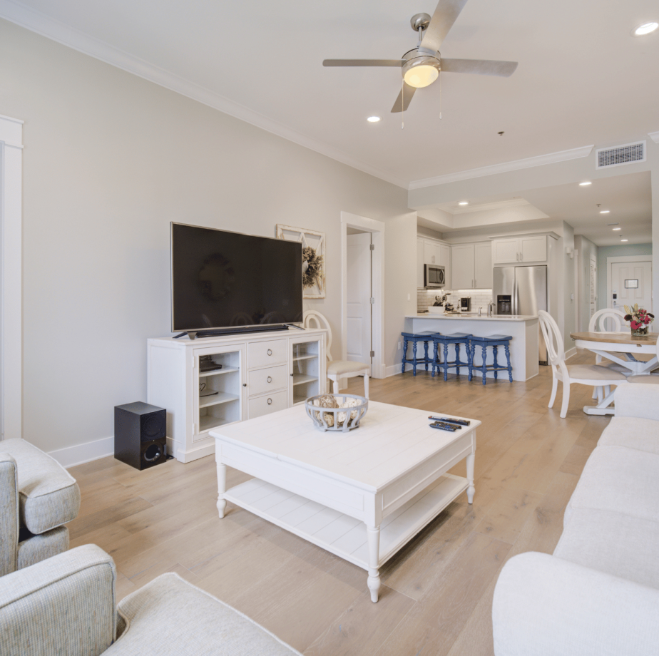 Living area looking in
